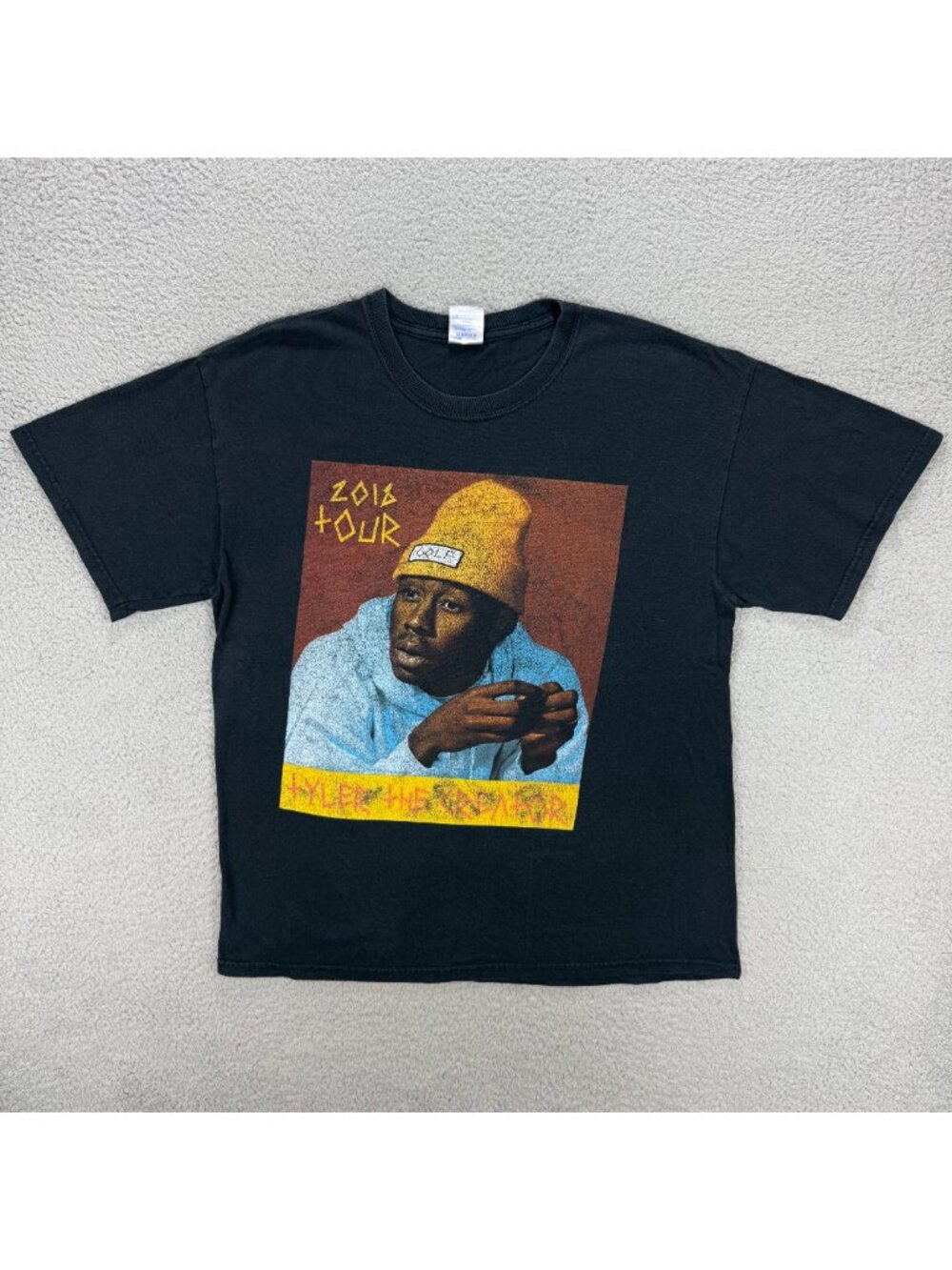 Tyler The Creator T Shirt Mens Large L Black 2016 Tour Concert Tee Merch Golf